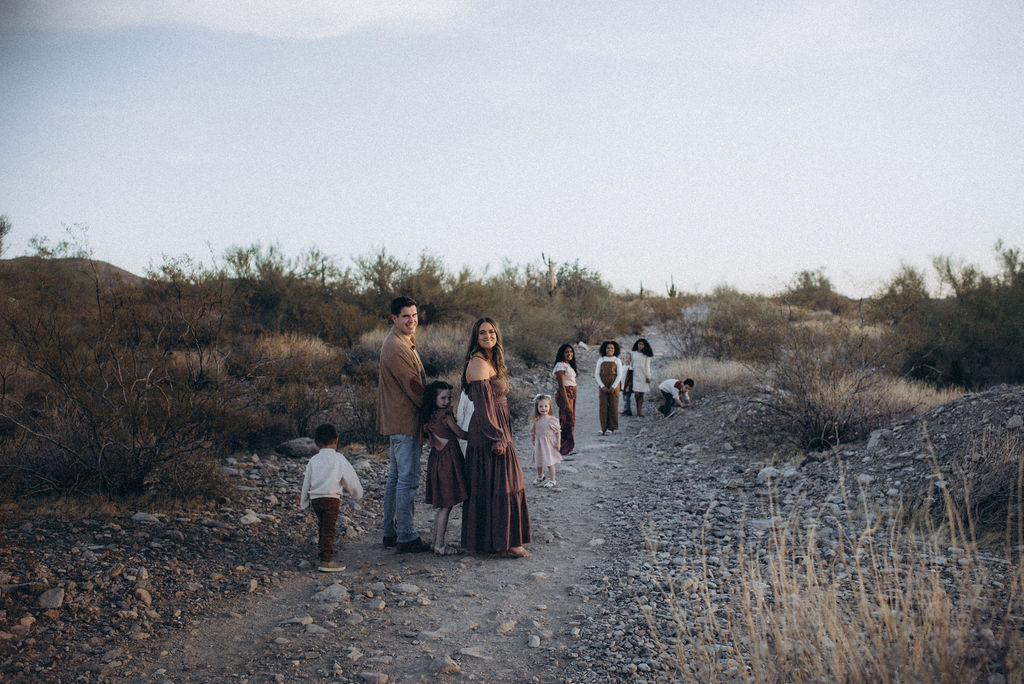 Scottsdale Desert Family Shoot